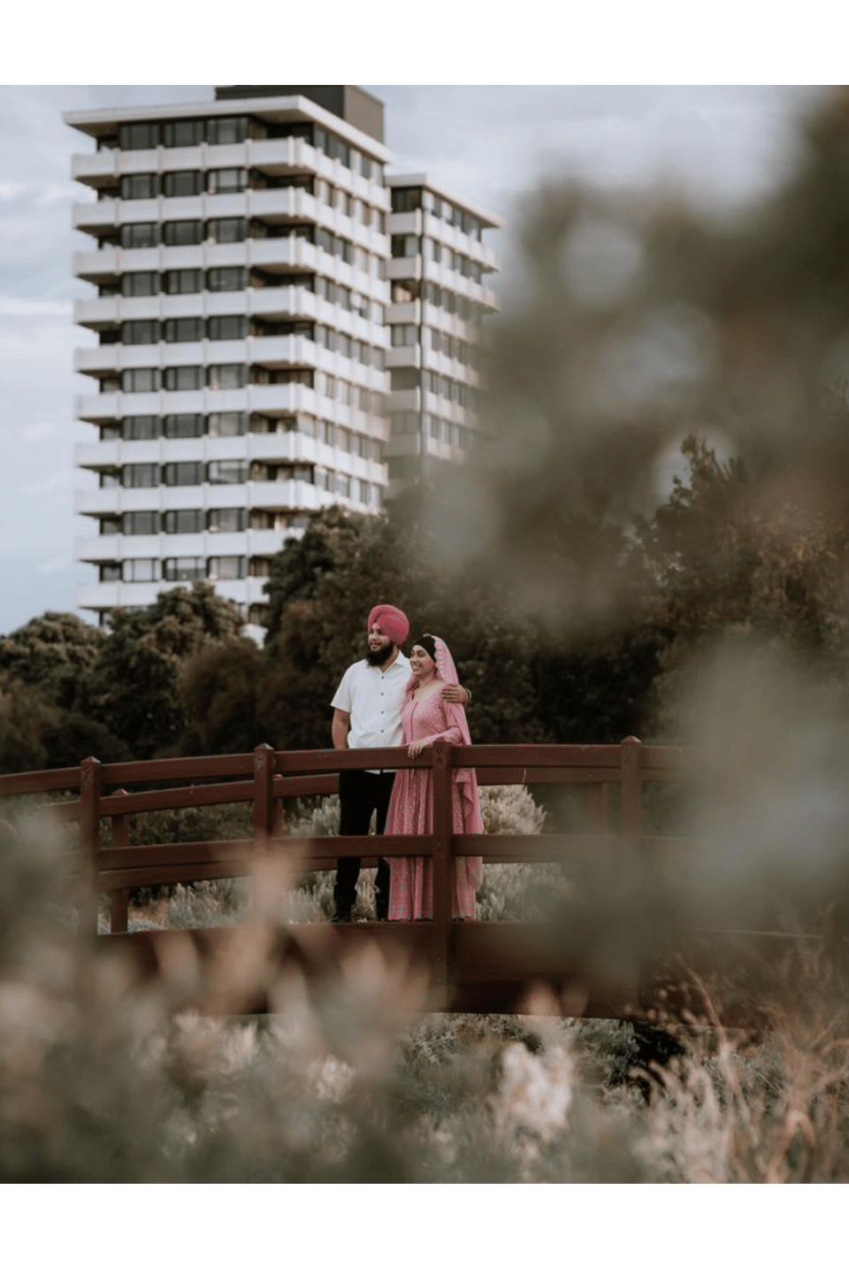 Sikh couple pre wedding photo shoot