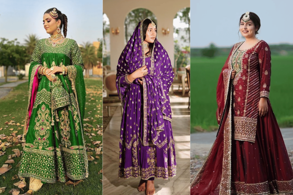 Punjabi bridal suits