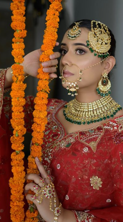 Flawless make up for indian brides