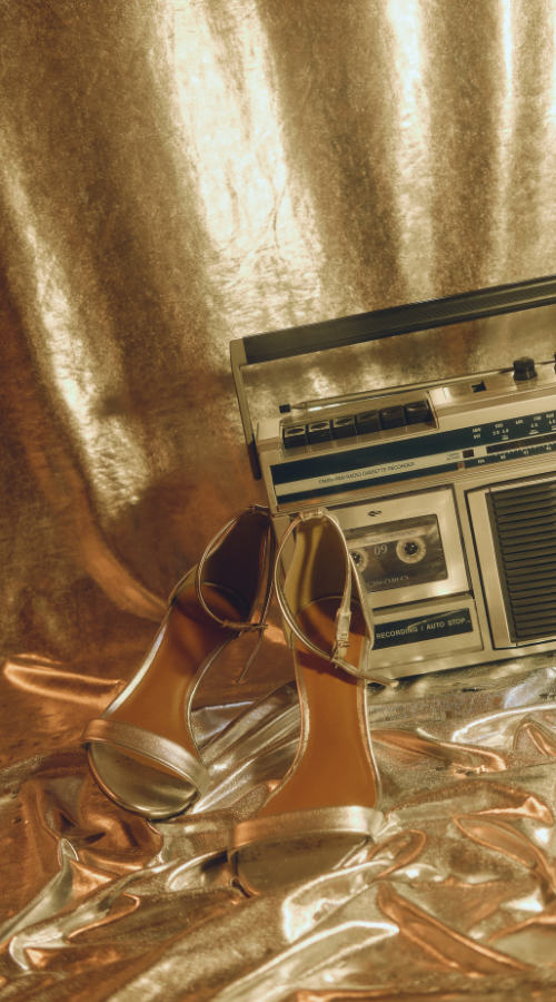 Golden heels for Indian brides