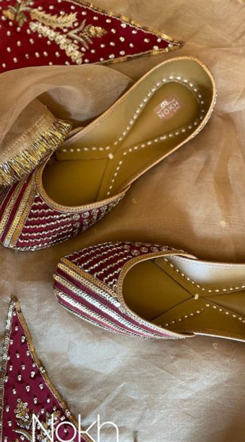 Punjabi Jutti for indian brides