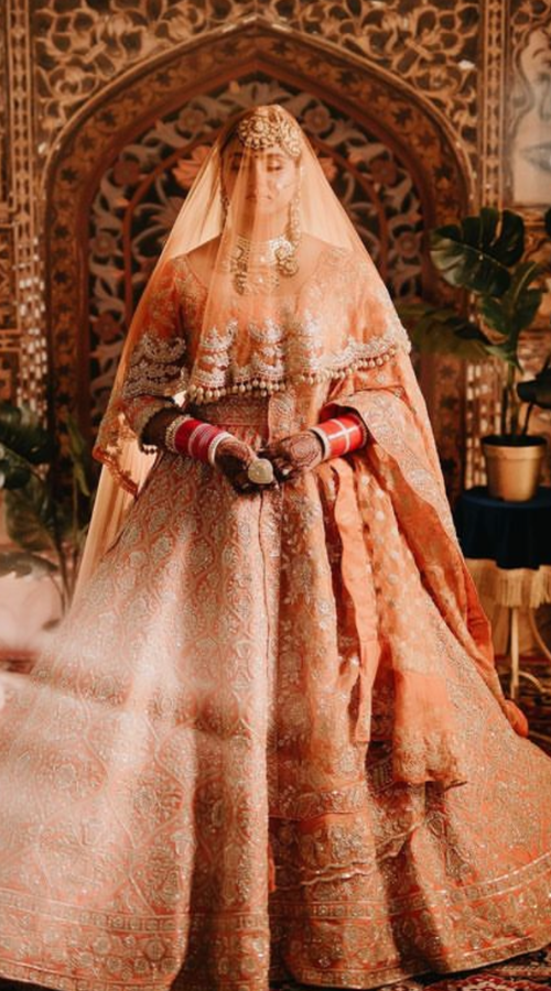 Veil ideas for indian brides