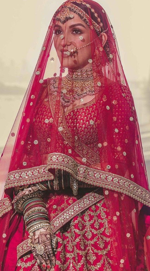 Veil for indian bride