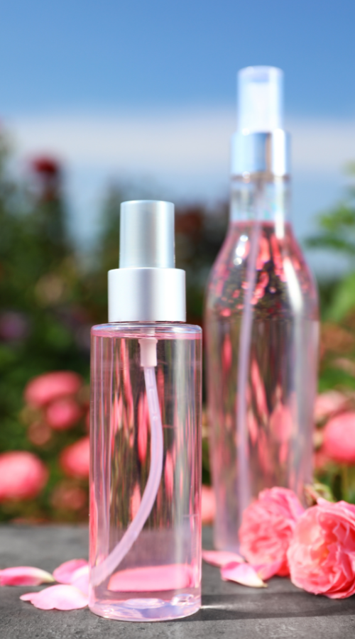 Rose Water to soothe skin