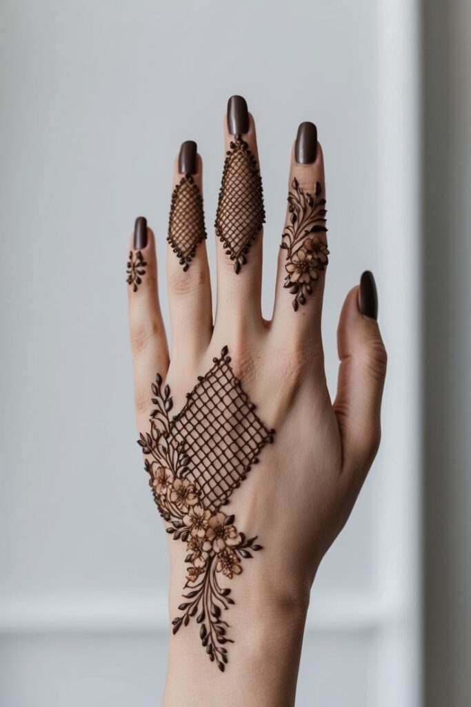 Best arabic mehendi designs for punjabi bride