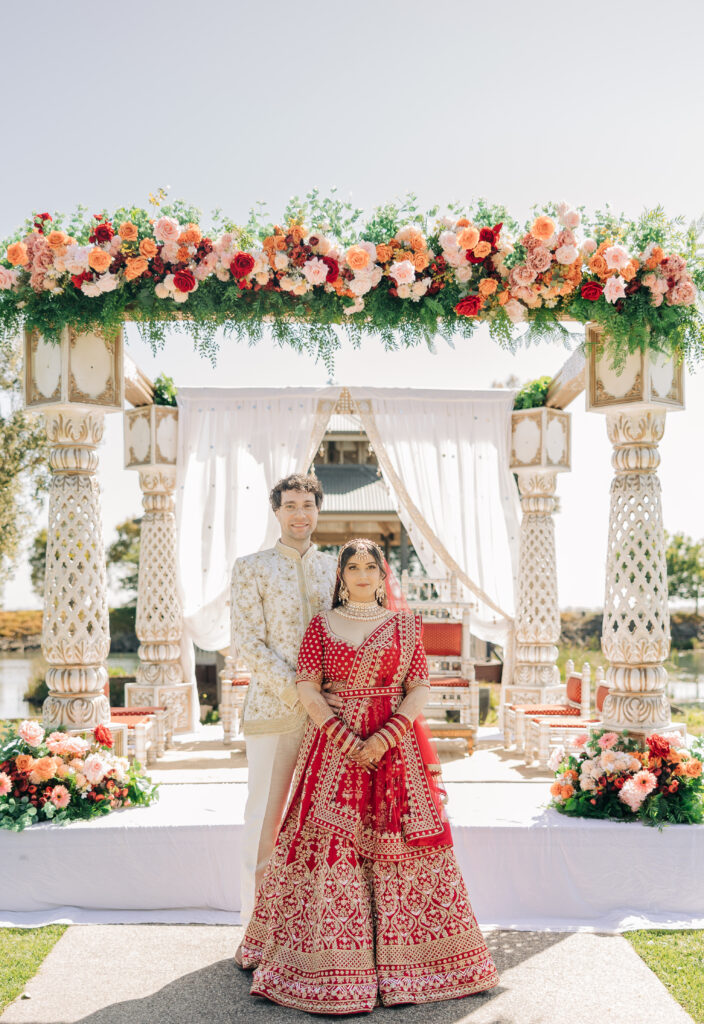 Wooden mandal for indian wedding