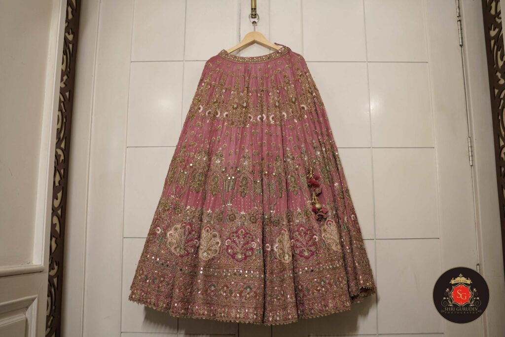 Onion pink lehengas for real punjabi bride Sirjan