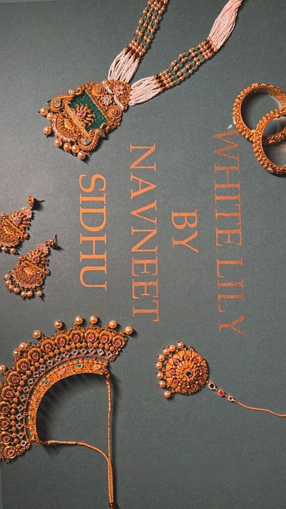 Wedding jewllery worn by real punjabi bride siren