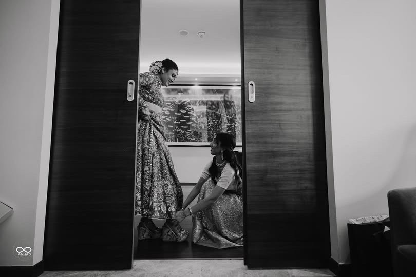 Punjabi Bride getting ready shot by Anhad Media House