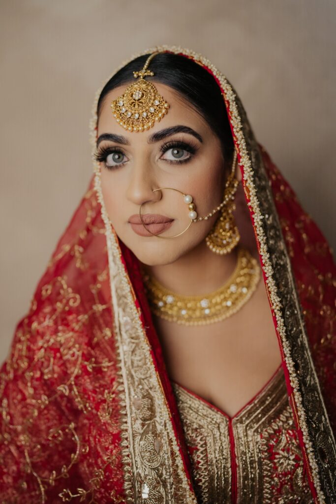 Timeless makeup of punjabi bride