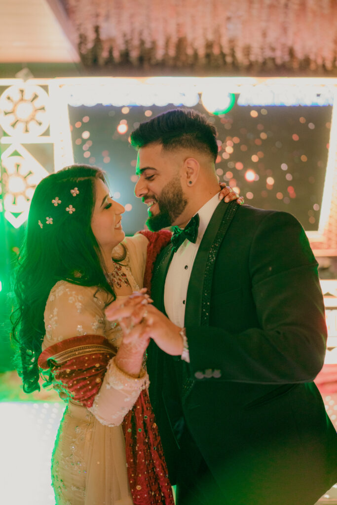 Engagement photos of punjabi couple