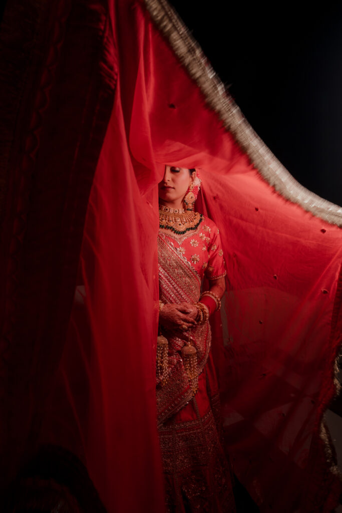 Portraits of punjabi Bride