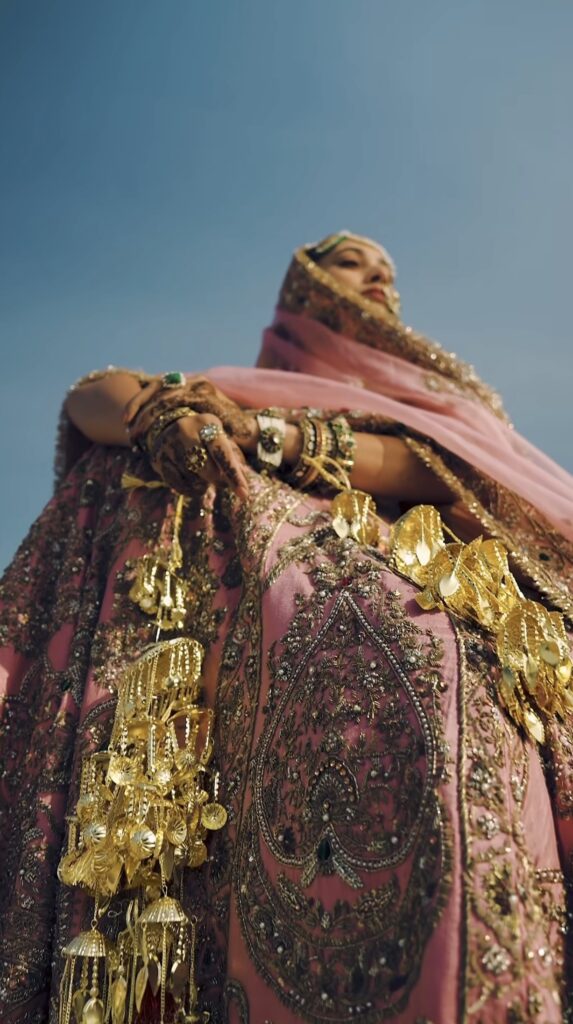 Dusty Pink bridal lehenga for 2026 brides