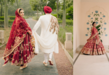 Noopur Walia & Mehul Jethva’s Regal Wedding at The Oberoi Sukhvilas Spa Resort Real Punjabi wedding at Oberai Sukh vILAS CHANDIGARH