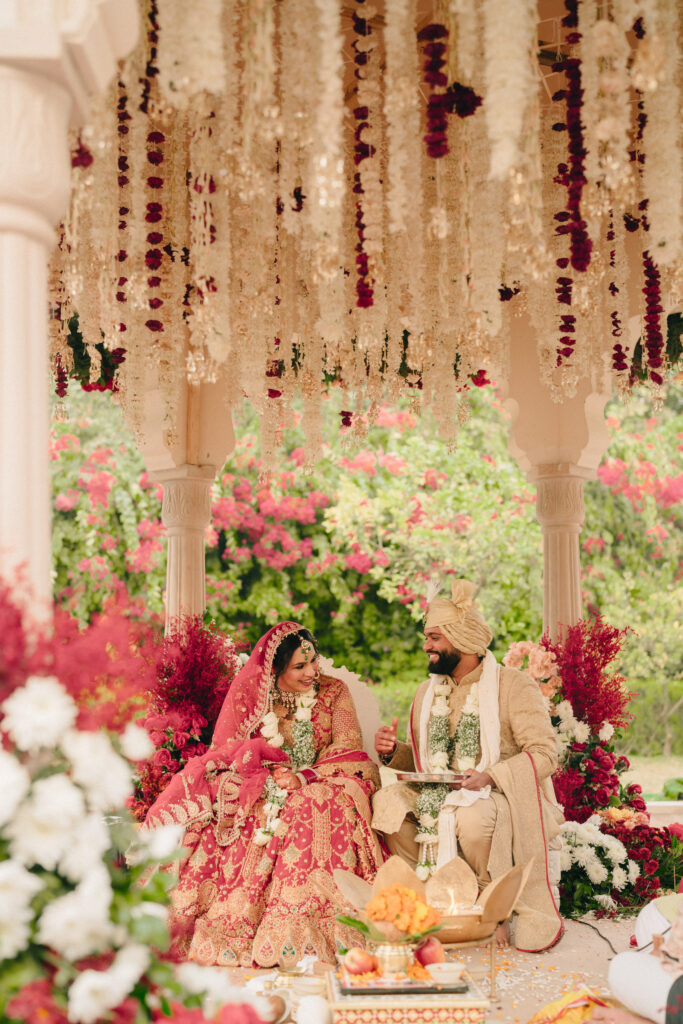 Royal wedding decor at opera sukhvilas chandigarh