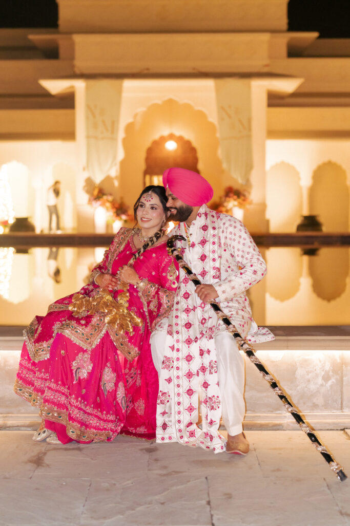 Punjabi couple jaago photos by Sunny Dhiman