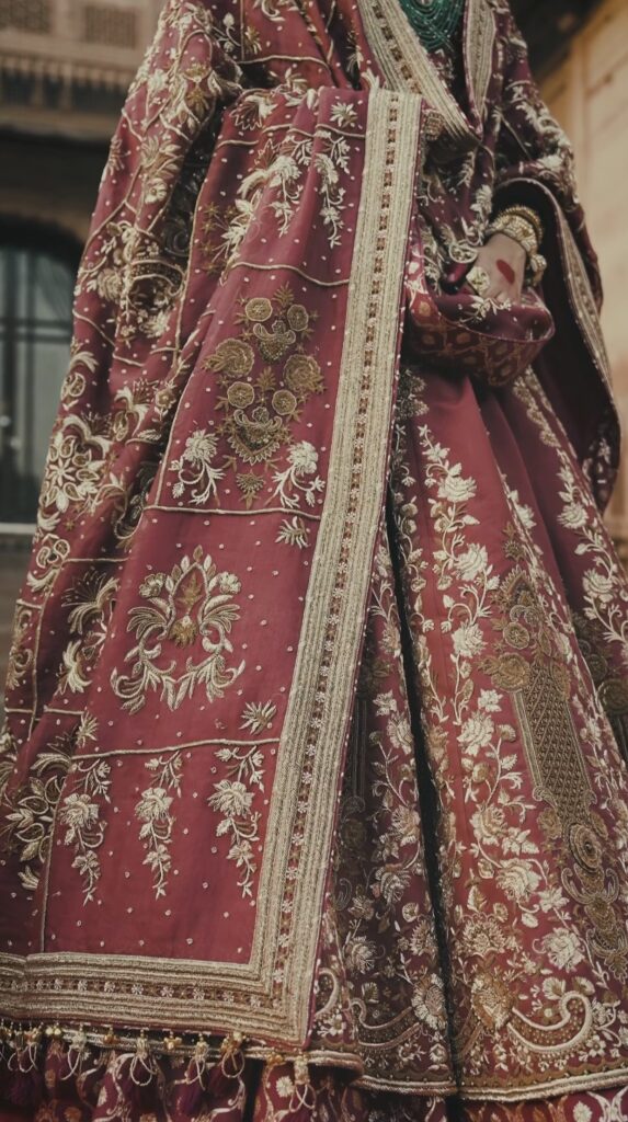 Fabbat bridal dupatta