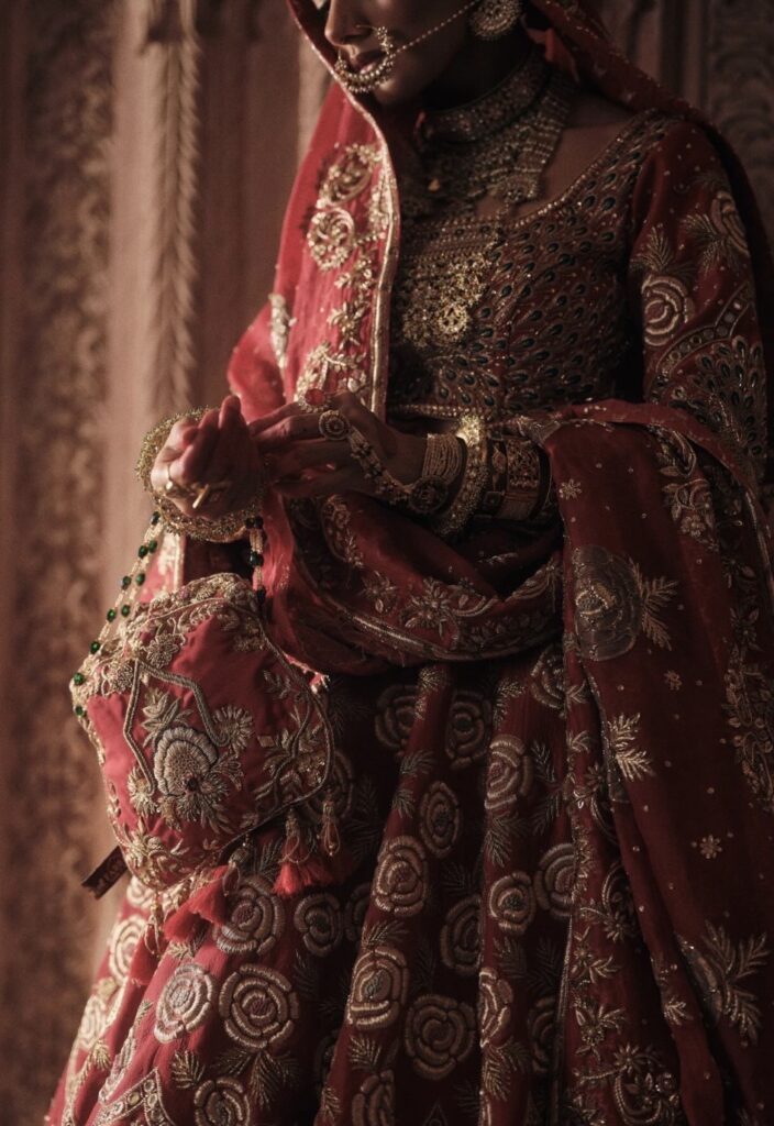 Fabbat heavy lehenga for brides